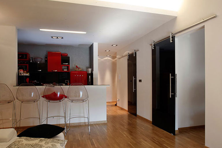 SAGE Staklena klizna vrata